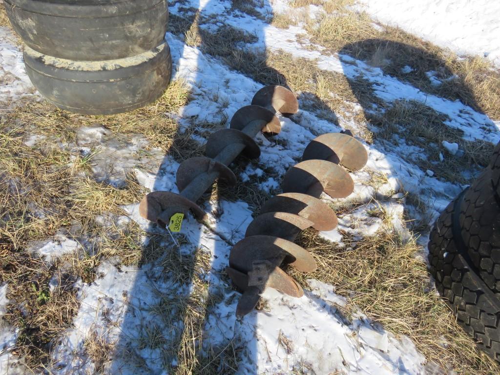 2 Augers 10 inch