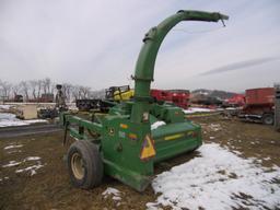 JD 3950 Chopper w/PU Head