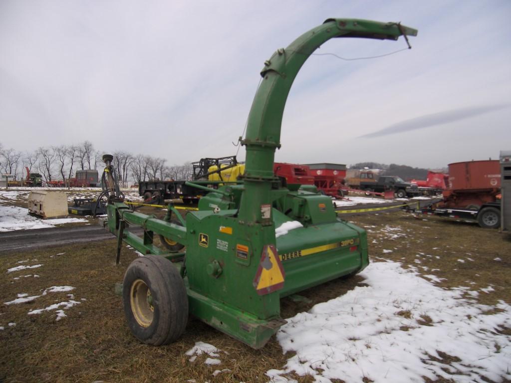 JD 3950 Chopper w/PU Head
