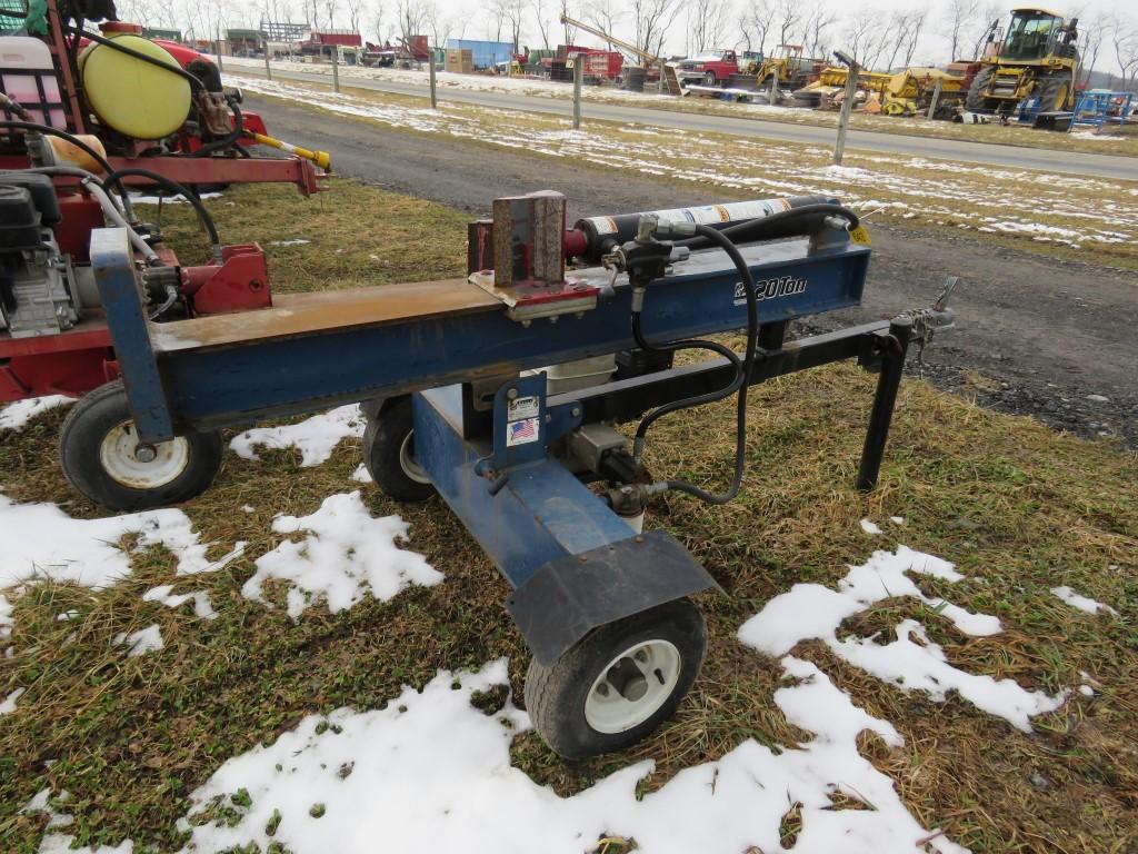 Iron and Oak Vertical/Horizontal Wood Splitter