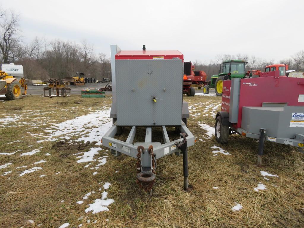 Wacker E2200 Ground Warmer w/Hose Reel