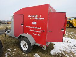 Wacker E2200 Ground Warmer w/Hose Reel