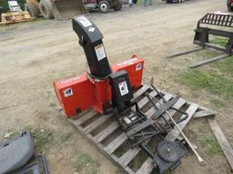 Kubota Snow Blower with Complete Mount