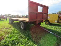 24ft T/A Heavy Duty Flatbed Wagon