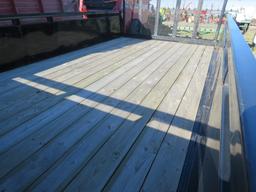 2018 PJ 7ft x 12ft Trailer w/Full Back Gate & Ramp
