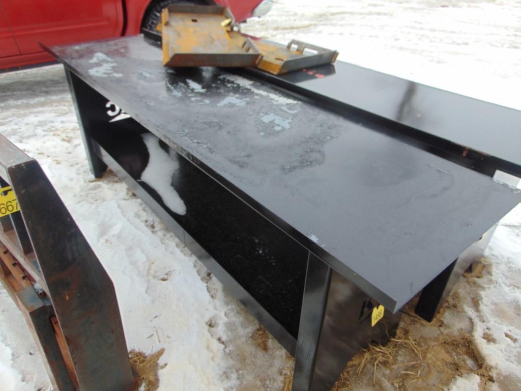 KC 90inch Steel Table