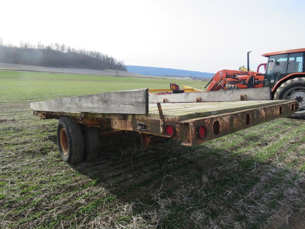 7ft6inch x 17ft Deckover Trailer
