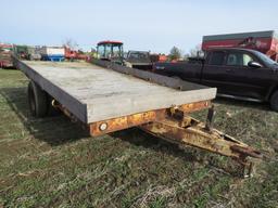 7ft6inch x 17ft Deckover Trailer