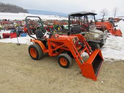 Kubots B1550 Compact Tractor w/Loader