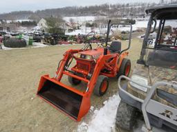 Kubots B1550 Compact Tractor w/Loader