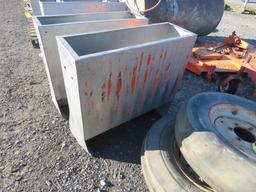 Single Side SS 30inch Hog Feeder