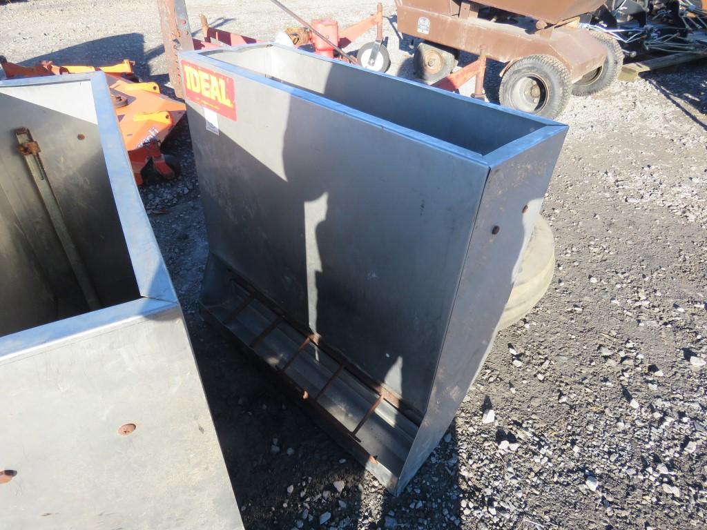 Single Side SS 30inch Hog Feeder