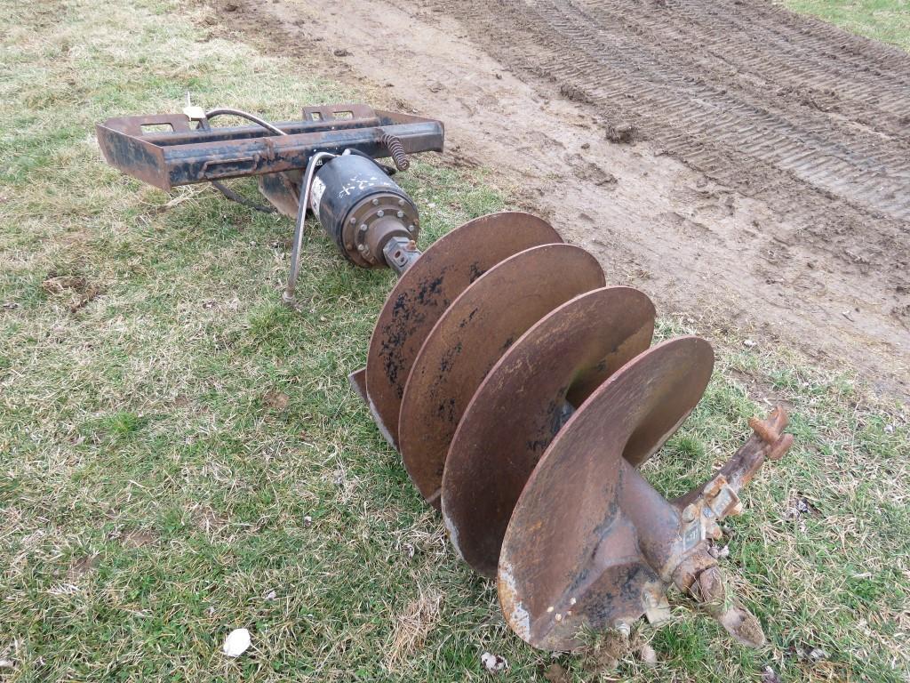 Extreme QT Post Hole Digger w/24inch Bit