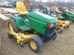 JD 445 lawn tractor w/60in deck
