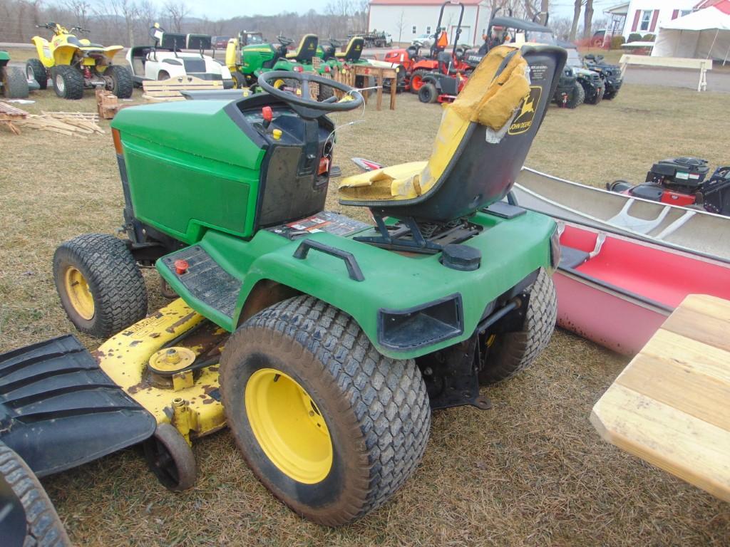 JD 445 lawn tractor w/60in deck