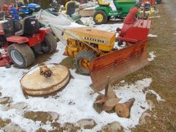 Gravely 10a lawn tractor w/ attachments