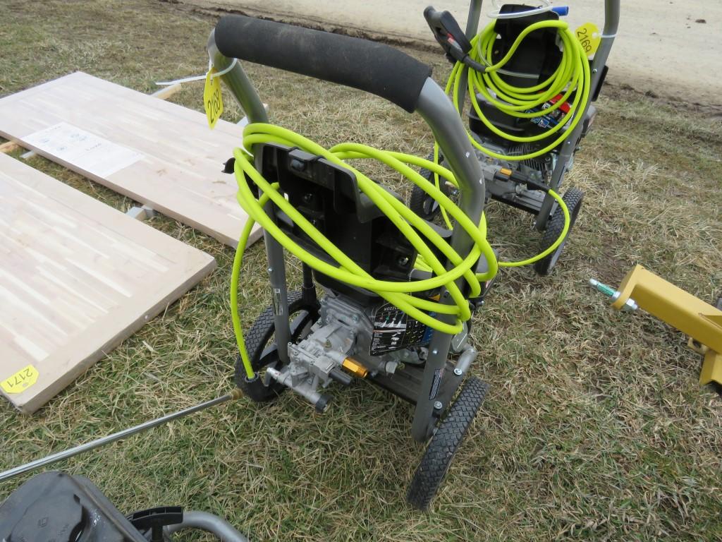 new Rogbi 2900 psi power washer
