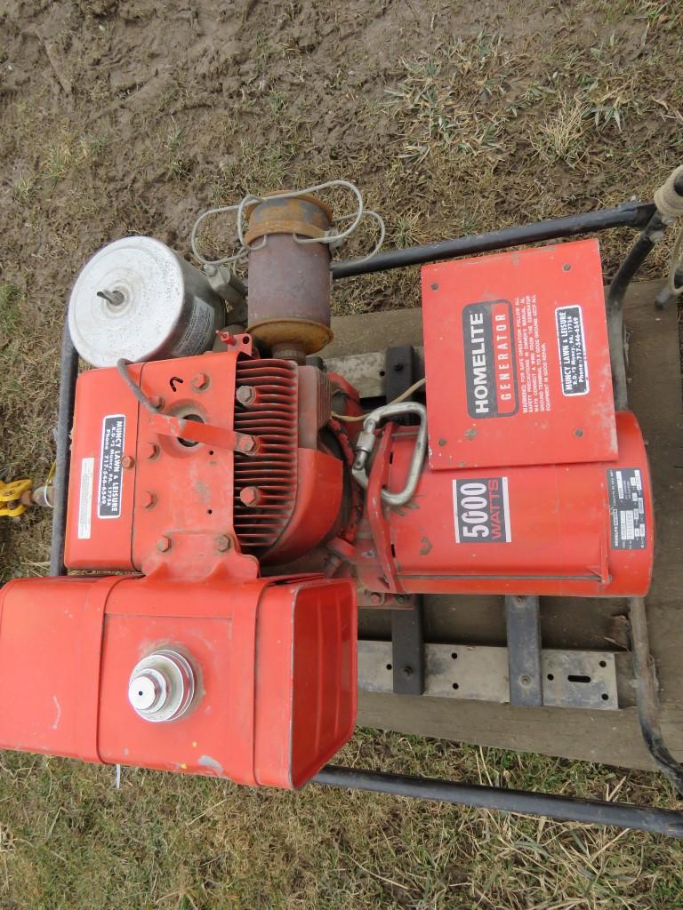 homelite 5000 generator