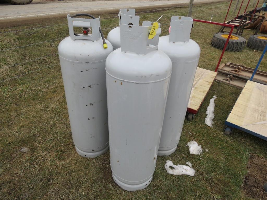 4 LP tanks