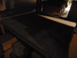 4x8 2 Tier Wood Shelf