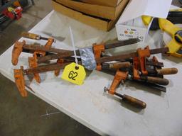 Lot of Small Bar Clamps