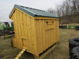 4' x 6' NEW Chicken House