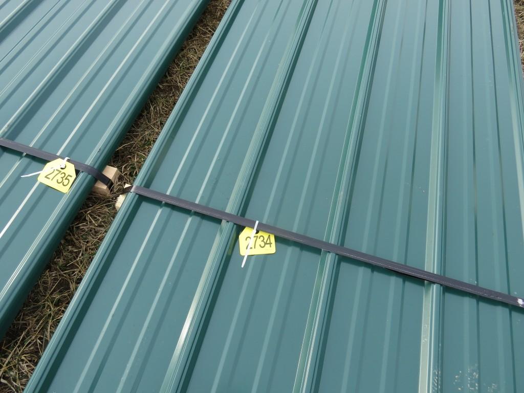30pcs of 16' Green Tin