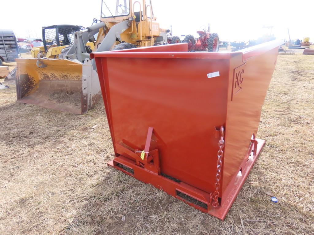 NEW Fork Packet 2yd Self Dumping Dumpster