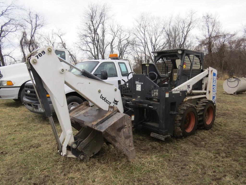 Bobcat 743B Skid Steer