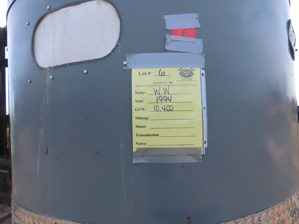 1994 WW 16' T/A Livestock Trailer