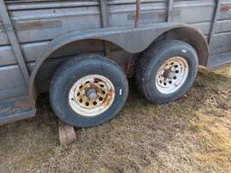 1994 WW 16' T/A Livestock Trailer