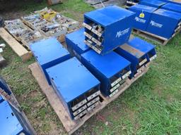 Pallet of (7) 6 drawer Organizers w/Contents