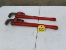 (2) 24" Pipe Wrenches BY THE PIECE
