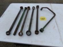 Lot of Early JD 2cylinder Wrench