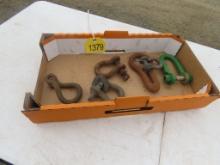Box of Assorited Clevises