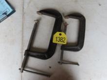 (2) 8" & 6" C Clamps BY THE PIECE