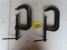 (2) 5" C Clamps BY THE PIECE