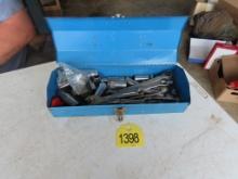 Tool Box w/Wrenches & Sockets