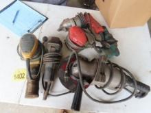 Box Lot of Corded Power Tools