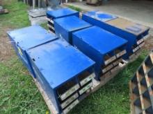 Pallet of (7) 6 drawer Organizers w/Contents