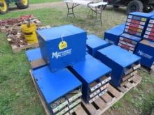 Pallet of (7) 6 drawer Organizers w/Contents