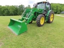 JD 6430 Tractor w/JD H310 Loader