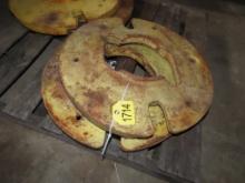 Pair of JD Wheel Weights