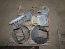 (2) Pallets of Grain Bin Parts