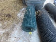 Roll of Plastic Woven Wire