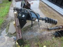 QT Bobcat Post Hole Digger w/9" Bit