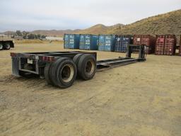 Pratt DD43218A Drop Deck Container Trailer,