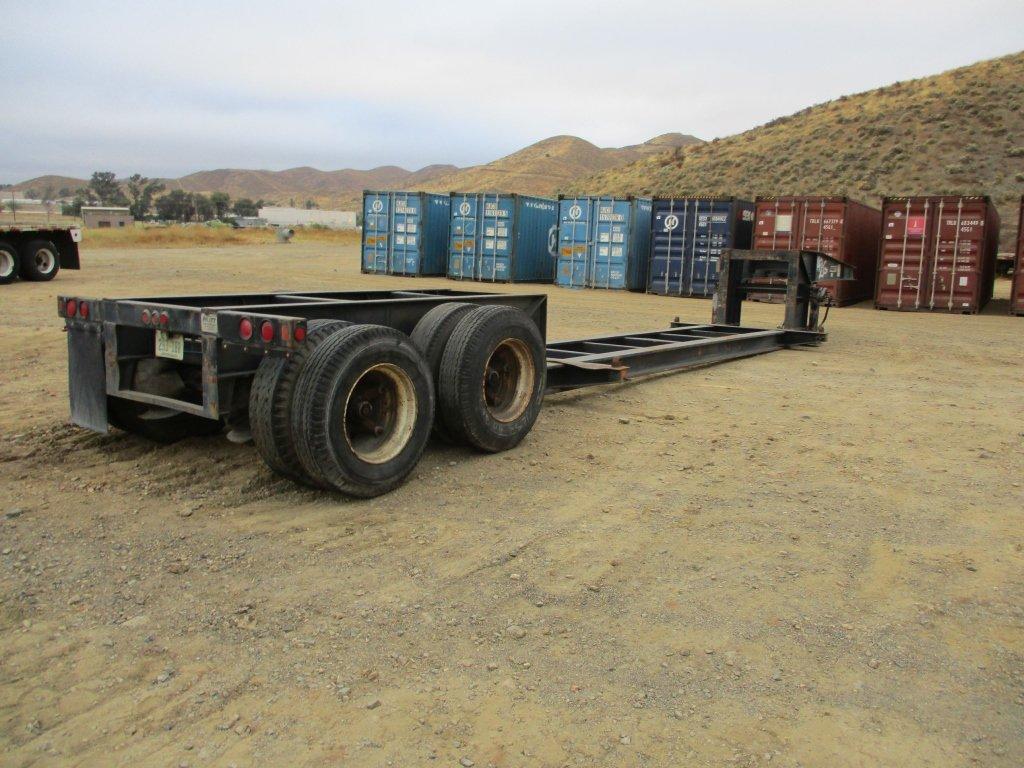 Pratt DD43218A Drop Deck Container Trailer,