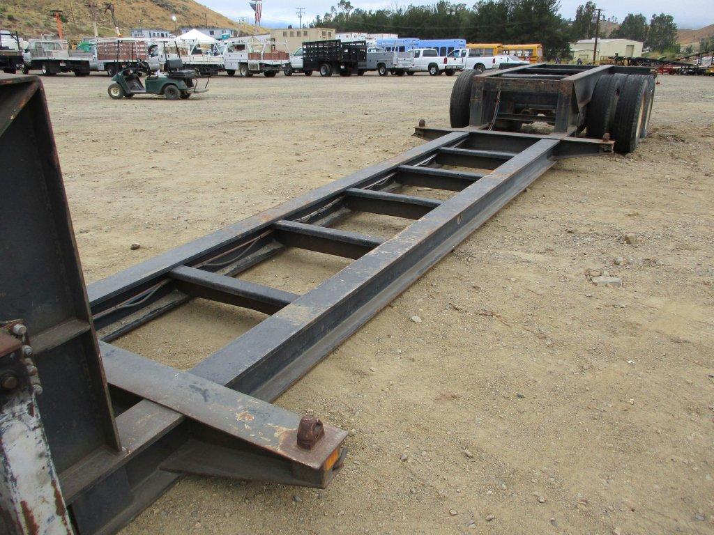 Pratt DD43218A Drop Deck Container Trailer,
