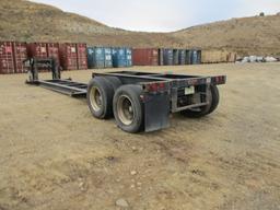 Pratt DD43218A Drop Deck Container Trailer,